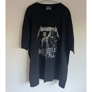 メメントイズム(MEMENTISM)のMEMENTISM × METALLICA オーバーサイズTシャツ(Tシャツ/カットソー(半袖/袖なし))