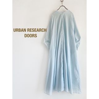 URBAN RESEARCH DOORS - URBAN RESEARCH DOORS  コットンシアーシャツワンピース