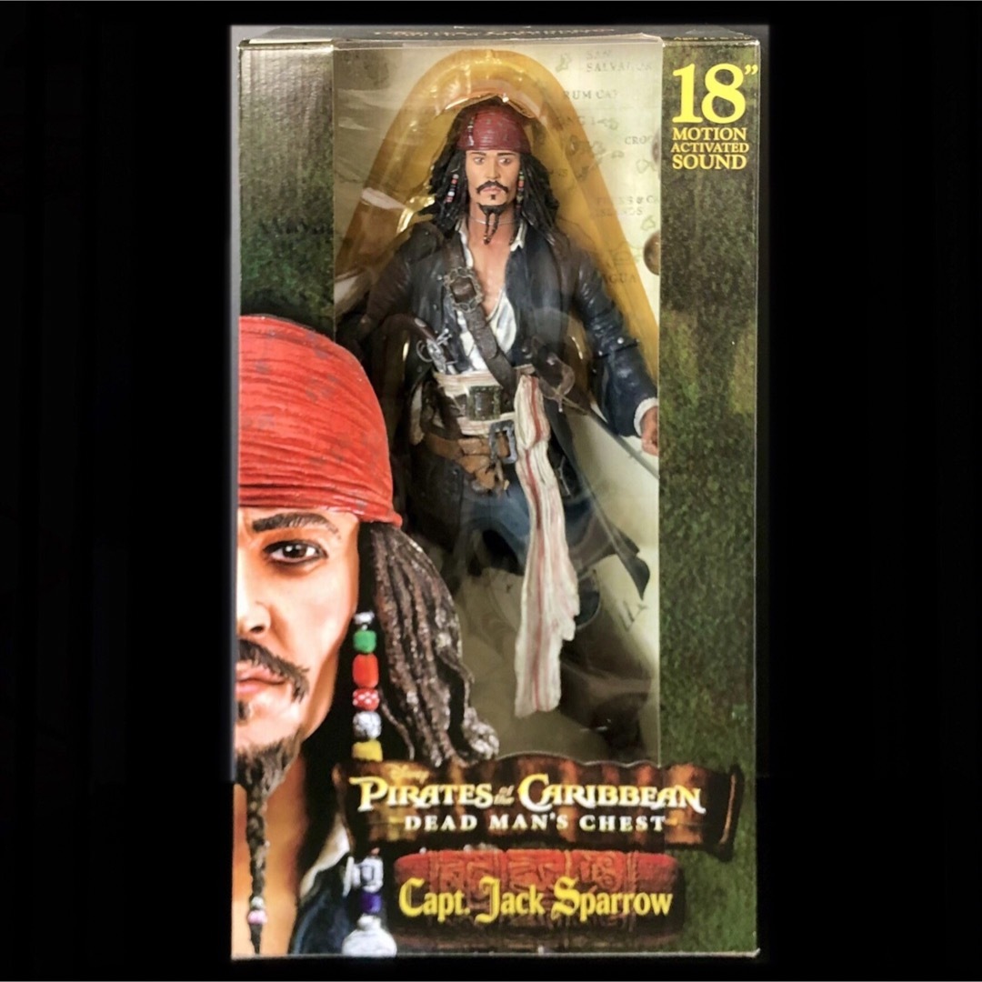 希少☆NECA「ジャック・スパロウ」フィギュア「パイレーツ・オブ 希少☆NECA「ジャック・スパロウ」フィギュア「パイレーツ・オブ