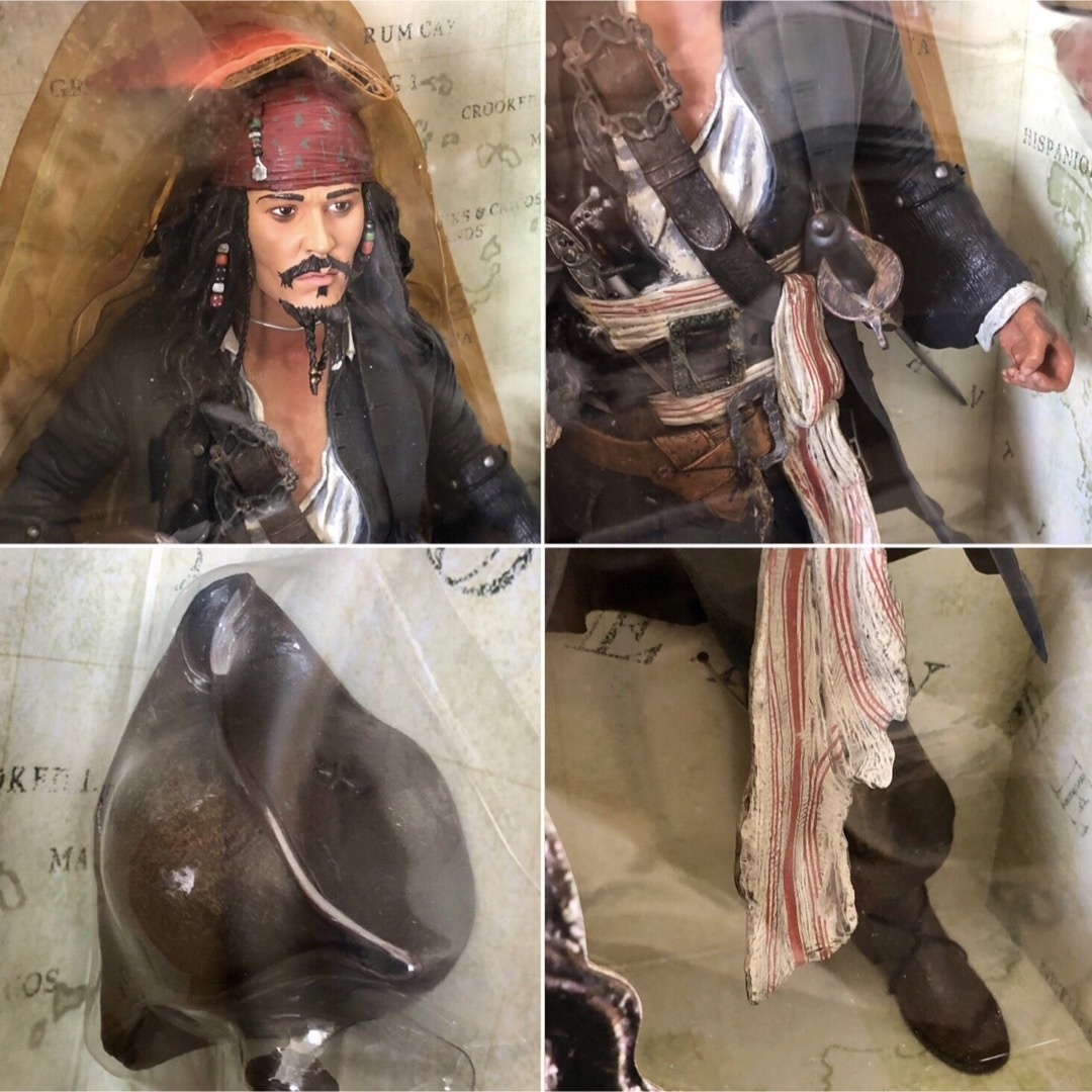 希少☆NECA「ジャック・スパロウ」フィギュア「パイレーツ・オブ 希少☆NECA「ジャック・スパロウ」フィギュア「パイレーツ・オブ