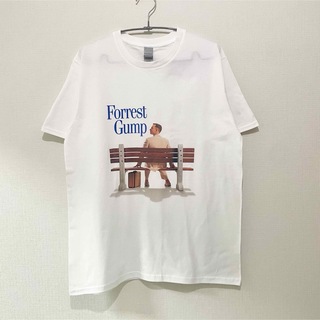 FOREST GUMP Tシャツ Lサイズ フォレストガンプ Tee アメカジ(Tシャツ/カットソー(半袖/袖なし))