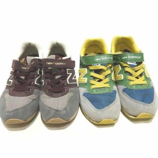 new balance ニューバランス キッズサイズ スニーカー 2足セット ◇ 19.5 & 20 シューズ 996 子供靴 ▼ フト0 / 6C(スニーカー)