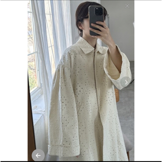 カスタネ(Kastane)のiam official  cut work lace coat(スプリングコート)