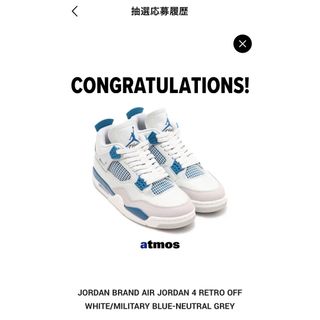 ジョーダン(Jordan Brand（NIKE）)のNike Air Jordan4 Retro "Industrial Blue"(スニーカー)