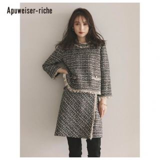 Apuweiser-riche - アプワイザーリッシェ Apuweiser-riche ツィードミニセットアップ