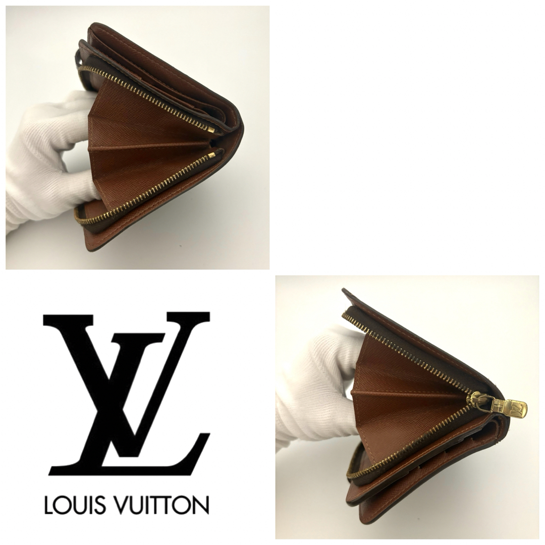 LOUIS VUITTON(ルイヴィトン)のルイヴィトン　コンパクトジップ　モノグラム　ミニ財布 レディースのファッション小物(財布)の商品写真