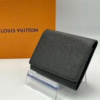 ルイヴィトン(LOUIS VUITTON)の【美品】LOUIS VUITTON アンヴェロップ・カルトドゥヴィジットNM(名刺入れ/定期入れ)