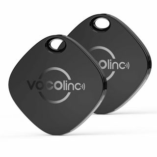 【色: ブラック】VOCOlinc Key Finder エアタグ 紛失防止タグ(その他)