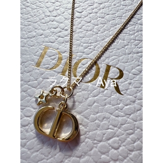 クリスチャンディオール(Christian Dior)のDior ディオール ゴールド チャーム ネックレス(ネックレス)