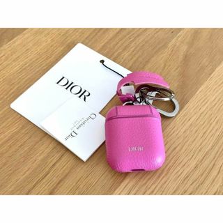 クリスチャンディオール(Christian Dior)の終売 Christian Dior AirPods エアーポッズ ケース ピンク(ヘッドフォン/イヤフォン)