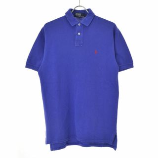 ポロラルフローレン(POLO RALPH LAUREN)の【POLORALPHLAUREN】USA製 ワンポイント鹿の子半袖ポロシャツ(ポロシャツ)