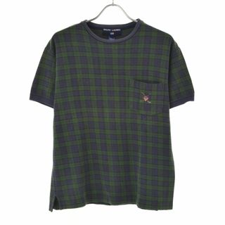 ラルフローレン(Ralph Lauren)の【RALPHLAURENSPORT】ブラックウォッチポケット付半袖Tシャツ(Tシャツ/カットソー(半袖/袖なし))