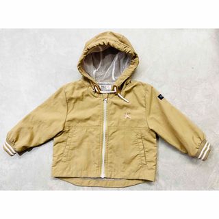 ポロ(POLO（RALPH LAUREN）)のPOLOベビー☆ ナイロンジャケット☆ 80cm☆ベージュ(ジャケット/コート)