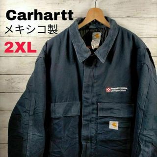 カーハート(carhartt)の51b 90s カーハート ダック トラディショナルコート 企業ロゴ ジャケット(その他)