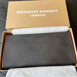 キャサリンハムネット(KATHARINE HAMNETT)のキャサリンハムネット　長財布　牛革(長財布)