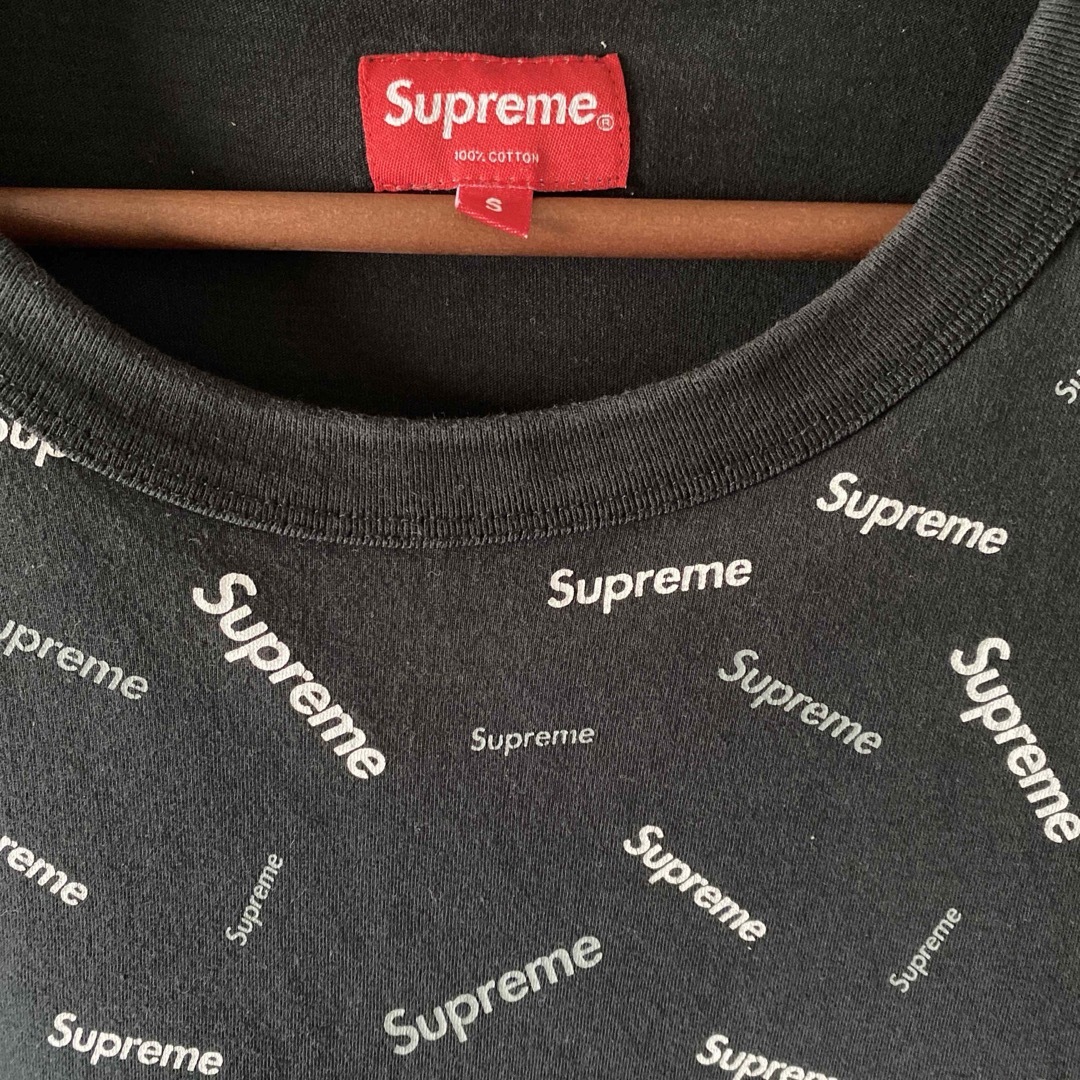 Supreme(シュプリーム)のシュプリーム スキャッター　18AW Scatter ringer Tee メンズのトップス(Tシャツ/カットソー(半袖/袖なし))の商品写真