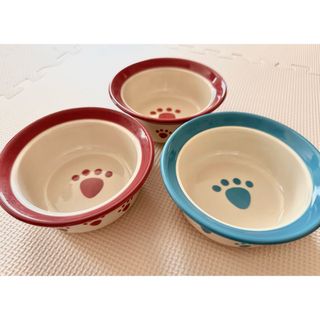 犬食器　陶器　エサ皿　えさ入れ　犬用食器　ペットボウル　ペットレジオスデザイン(犬)