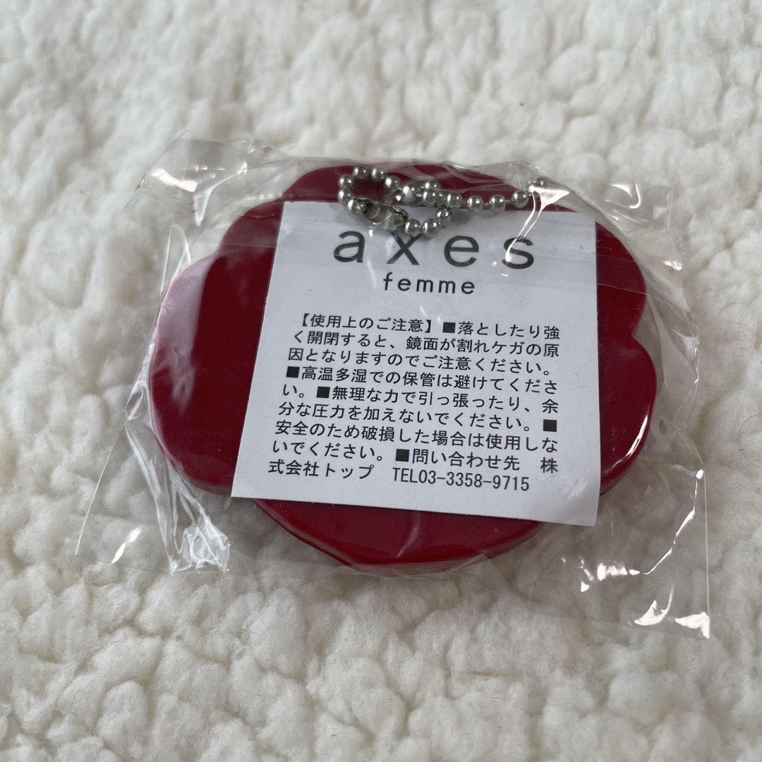 axes femme(アクシーズファム)のaxes femme ノベルティ　スライドミラーチャーム レディースのファッション小物(ミラー)の商品写真