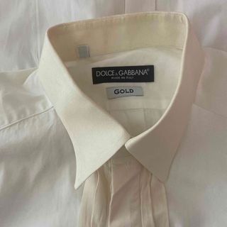 ドルチェアンドガッバーナ(DOLCE&GABBANA)のドルチェ & ガッバーナ DOLCE&GABBANA メンズ　白シャツ(シャツ)