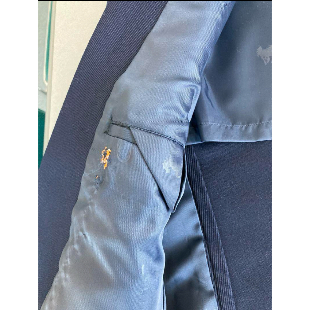 STANLEY BLACKER(スタンリーブラッカー)のスタンリーブラッカー紺ブレザーA4 メンズのジャケット/アウター(ノーカラージャケット)の商品写真