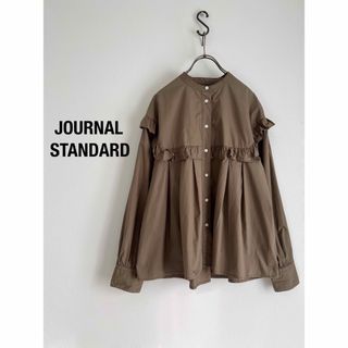 ジャーナルスタンダード(JOURNAL STANDARD)のJOURNAL STANDARD ショルダーフリルミドルブラウス(シャツ/ブラウス(長袖/七分))