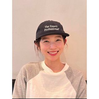 1LDK SELECT - 在原みゆき着用　ennoy COTTON CAP BLACK 24SS