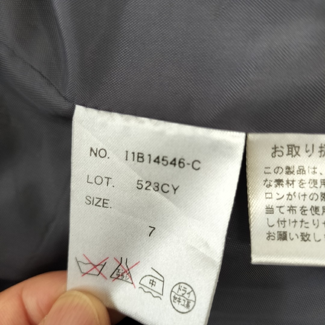 AOKI(アオキ)のアオキ　aoki スーツ　３点セット　レディース　ストライプ レディースのフォーマル/ドレス(スーツ)の商品写真