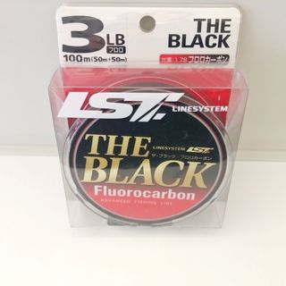 LINESYSTEM ラインシステム/THE BLACK Fluorocarbon 100m 3lb ザ ブラック フロロカーボン 100m 3lb【A70768-007】(その他)