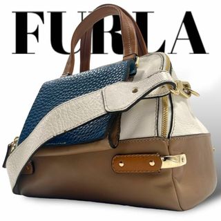 フルラ(Furla)のFURLA　フルラ ショルダーバッグ　ハンドバッグ　レザー　クロスボディ(ハンドバッグ)