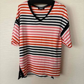 SONIA RYKIEL - ソニアリキエルコレクション♡ボーダー　カットソー　Tシャツ　Ｖネック