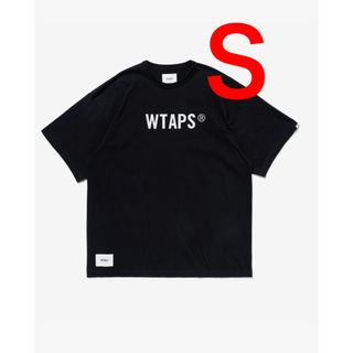 ダブルタップス(W)taps)のWTAPS®︎ SIGN  SS COTTON. TSSC BLACK 黒 S(Tシャツ/カットソー(半袖/袖なし))