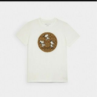 コーチ(COACH)の新品　コーチ　スヌーピー　コラボ　Tシャツ(Tシャツ(半袖/袖なし))