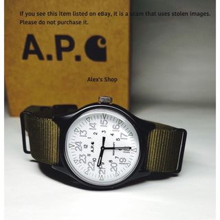 アーペーセー(A.P.C)の電池新品　アーペーセー×カーハート×タイメックス ウォッチ(腕時計(アナログ))