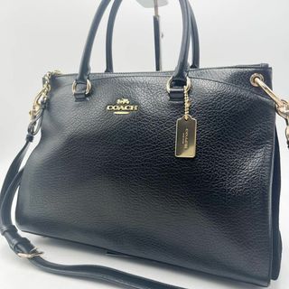 コーチ(COACH)の極美品✨ コーチ COACH　ショルダーバッグ 2way シボ革 スエード(ショルダーバッグ)