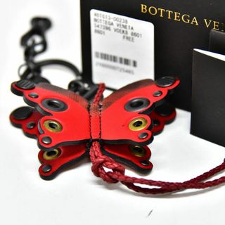 ボッテガヴェネタ(Bottega Veneta)のほぼ新品 鑑定済 BOTTEGA VENETA ボッテガ ヴェネタ キーリング(キーホルダー)