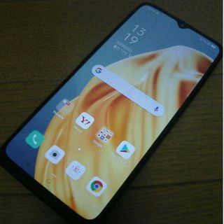 オッポ(OPPO)のOPPO Reno3 A ブラック Ymobile ワイモバイル 6G 128G(スマートフォン本体)