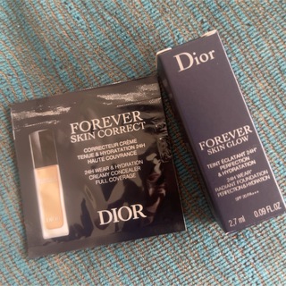 ディオール(Dior)のDIOR リキッドファンデ&コンシーラー　サンプル(サンプル/トライアルキット)