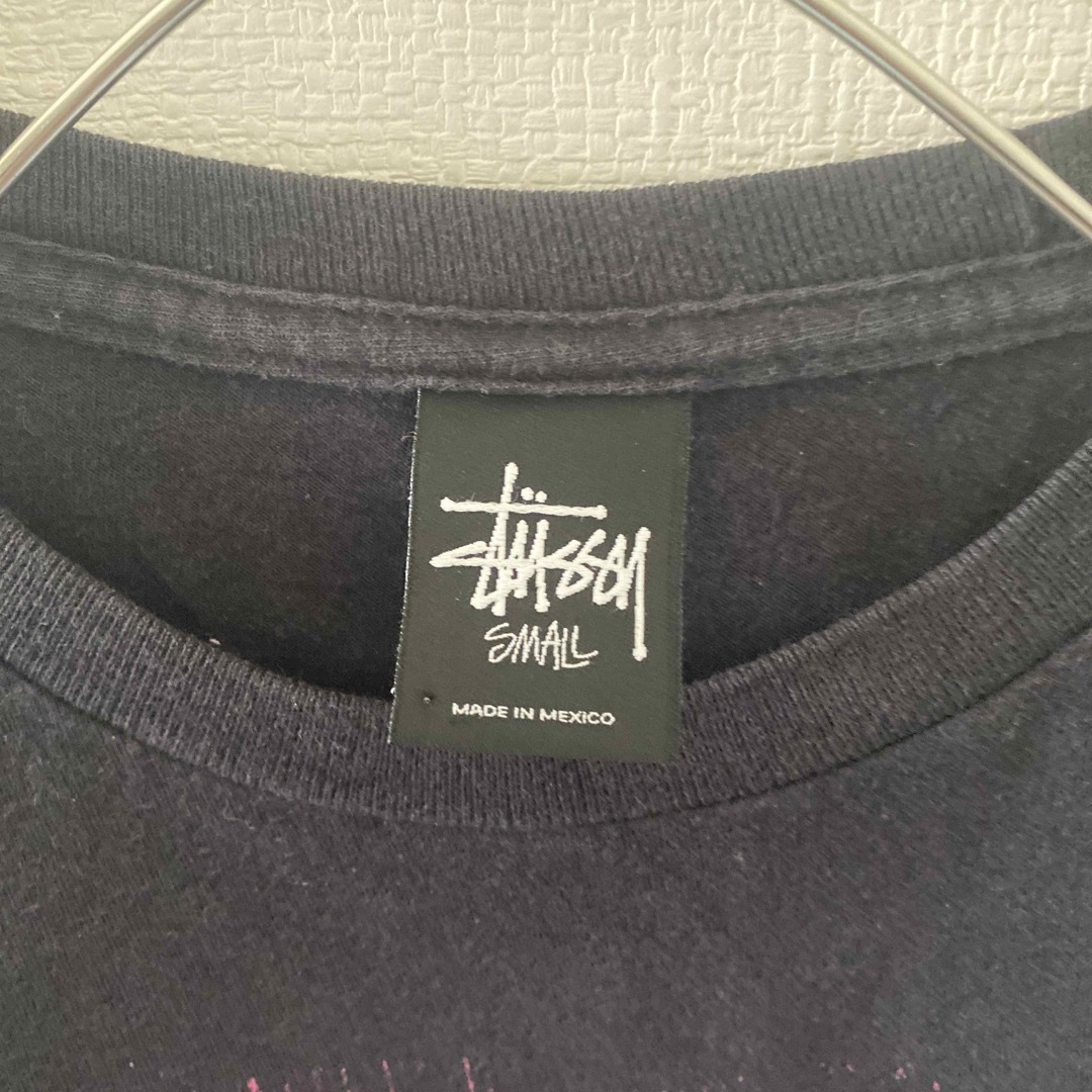 STUSSY - 00sStussyステューシーtシャツ半袖メンズブラック黒 STUSSY - 00sStussyステューシーtシャツ半袖メンズブラック黒