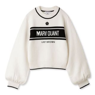 LILY BROWN MARY QUANT ジャガードニット