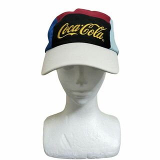 【新品】Coca Cola コカコーラ 5パネル キャップ クレイジーカラー(キャップ)