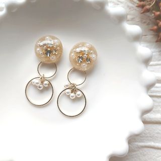 No.4369 ハンドメイドピアス★イヤリング(ピアス)