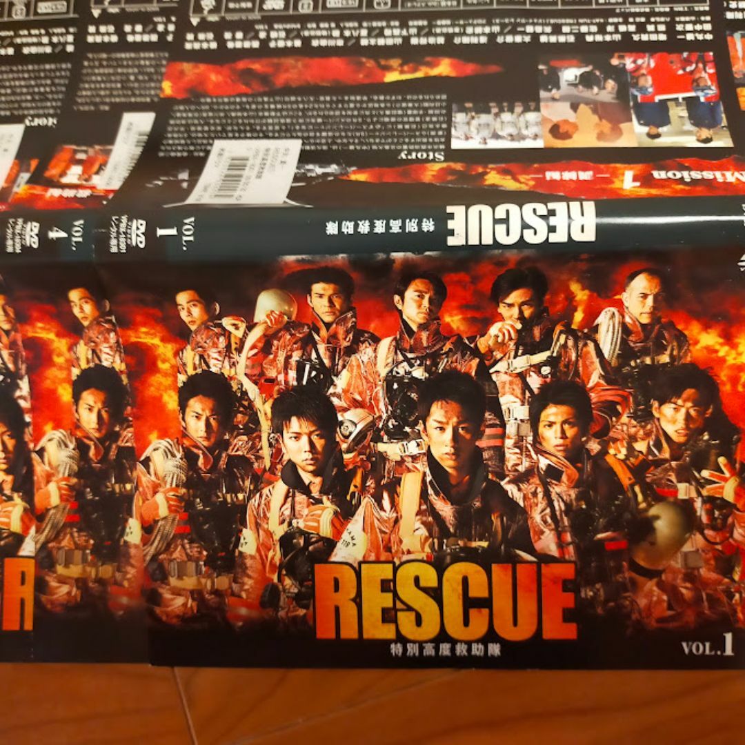 RESCUE　特別高度救助隊　全巻セット　中古　レンタル落ち エンタメ/ホビーのDVD/ブルーレイ(TVドラマ)の商品写真