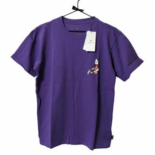 スノーピーク(Snow Peak)の【新品】Snow Peak Printed Tee Mサイズ 紫(Tシャツ/カットソー(半袖/袖なし))