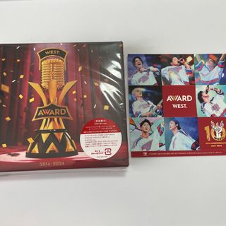 ジャニーズウエスト(ジャニーズWEST)のWEST. AWARD アルバム 初回盤B CD 新品未開封 (ポップス/ロック(邦楽))