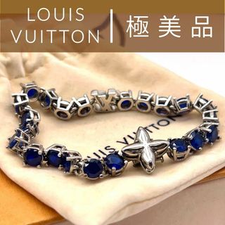 ルイヴィトン(LOUIS VUITTON)の極美品　ルイヴィトン　LV ブラスレ　クリスタルブレスレット　Lサイズ BTS(ブレスレット)