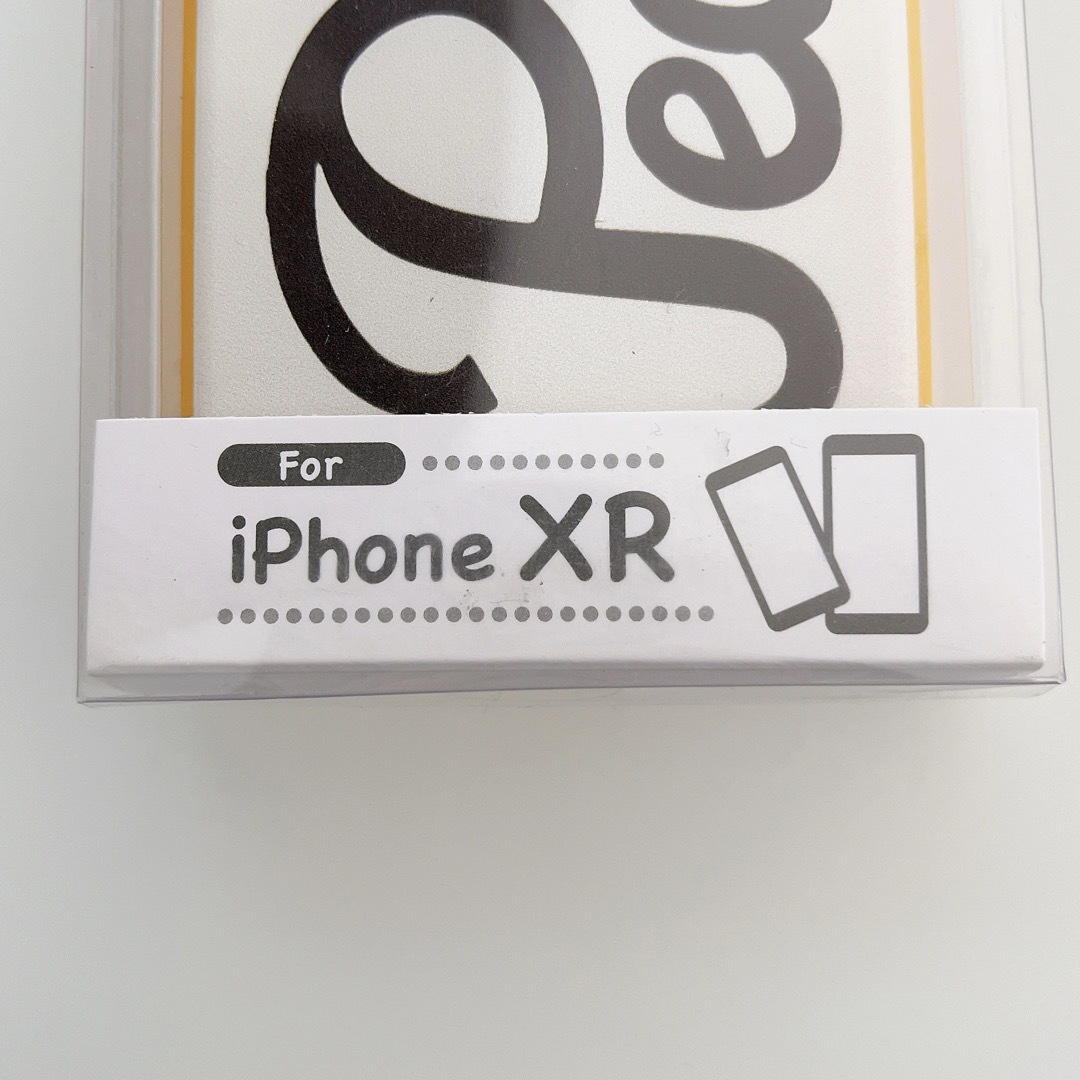 iPhoneXR  ハードケース　スヌーピー　ピーナッツ 縁黄色 スマホ/家電/カメラのスマホアクセサリー(iPhoneケース)の商品写真