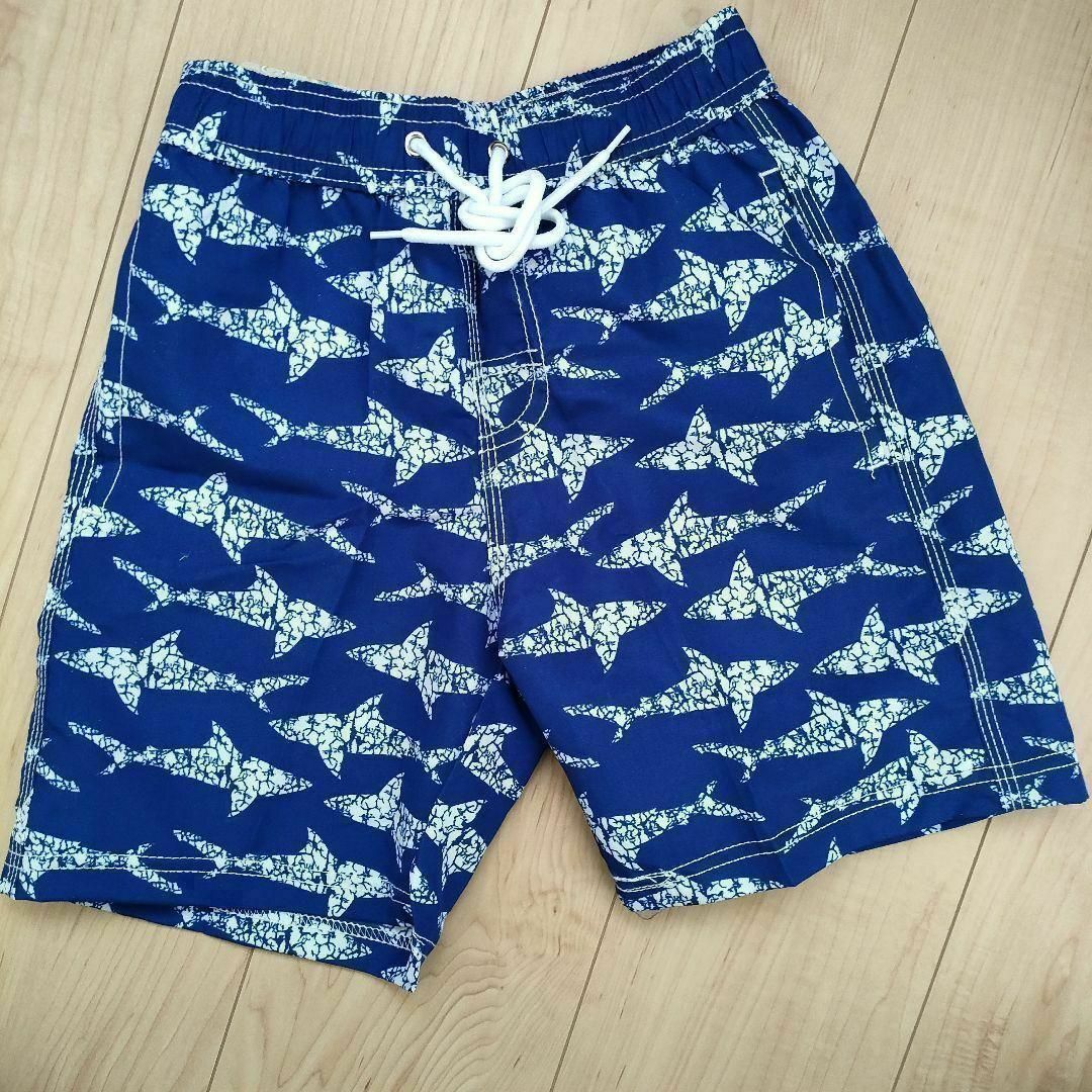 ★sale★サメ柄 水着 120・110サーフパンツ 男の子 キッズ 海パン キッズ/ベビー/マタニティのキッズ服男の子用(90cm~)(水着)の商品写真