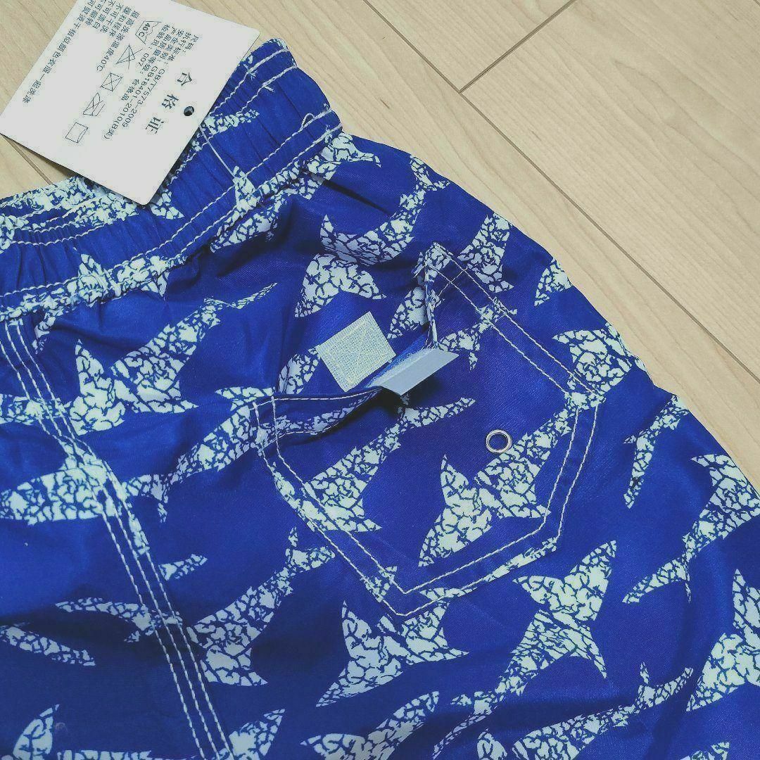 ★sale★サメ柄 水着 120・110サーフパンツ 男の子 キッズ 海パン キッズ/ベビー/マタニティのキッズ服男の子用(90cm~)(水着)の商品写真