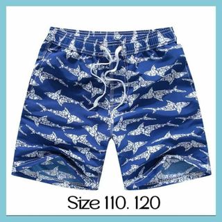 ★sale★サメ柄 水着 120・110サーフパンツ 男の子 キッズ 海パン(水着)