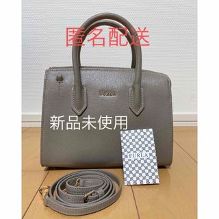 フルラ(Furla)のFURLA フルラ 2way ミニ ショルダー ハンド バッグ グレー(ハンドバッグ)